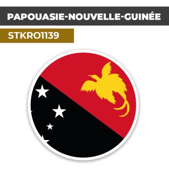 Sticker | PAPOUASIE-NOUVELLE-GUINÉE | Pays d'Océanie