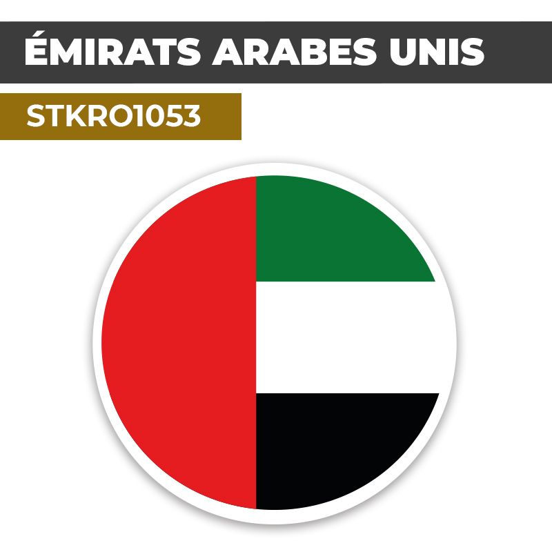 Sticker | ÉMIRATS ARABES UNIS | Pays d'Asie