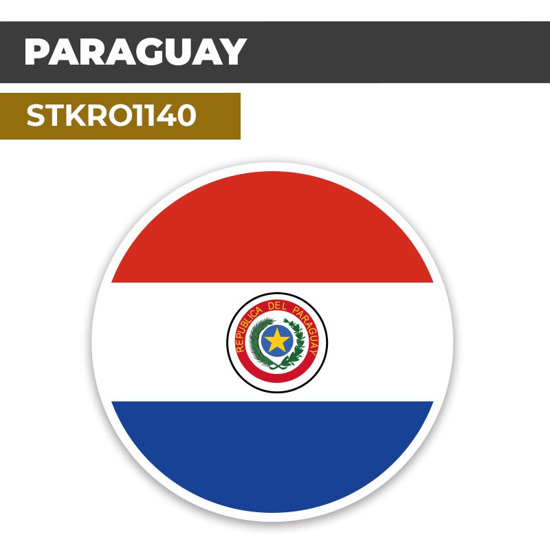 Sticker | PARAGUAY | Pays d'Océanie