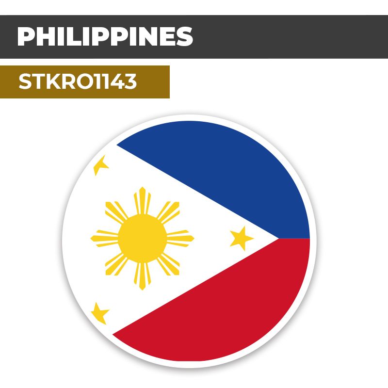 Sticker | PHILIPPINES | Pays d'Océanie