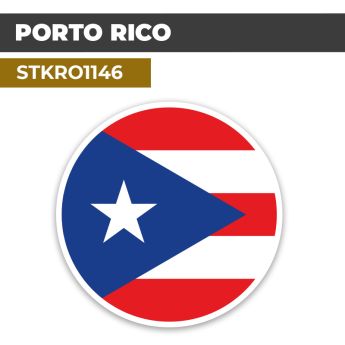 Sticker | PORTO RICO | Pays d'Océanie