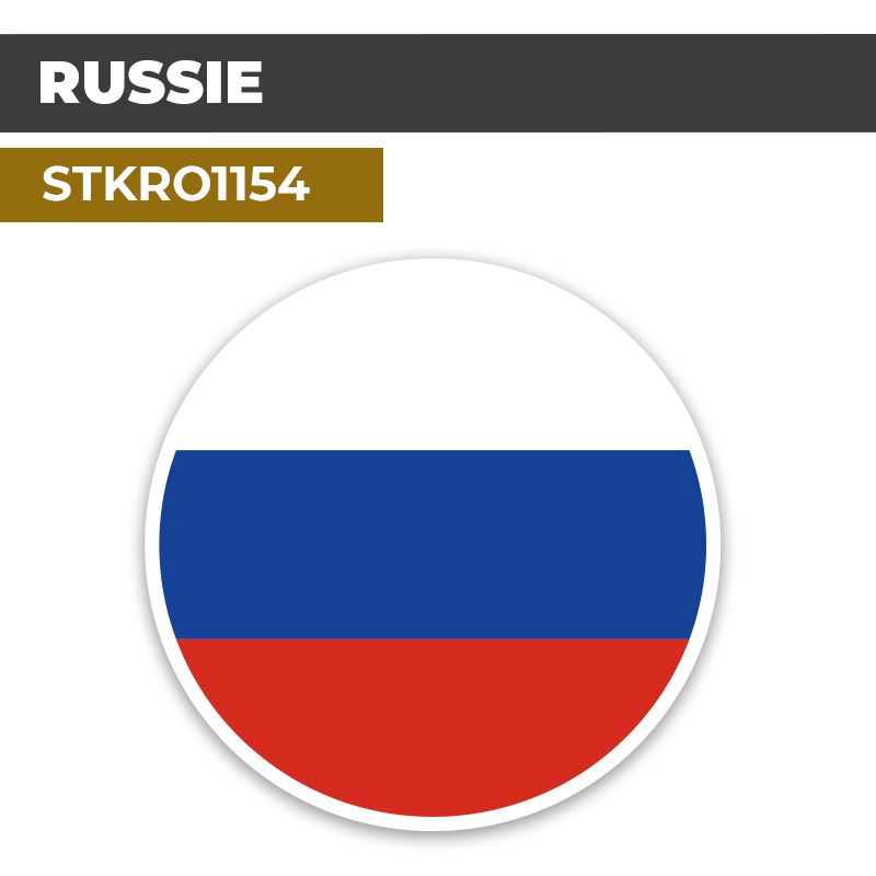 Sticker | RUSSIE | Pays d'Océanie