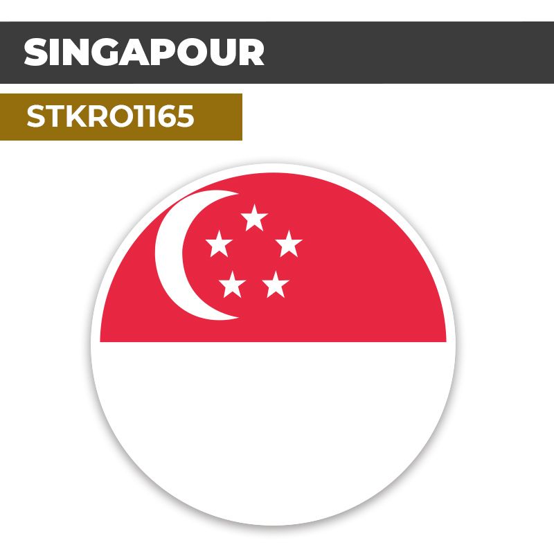 Sticker | SINGAPOUR | Pays d'Océanie