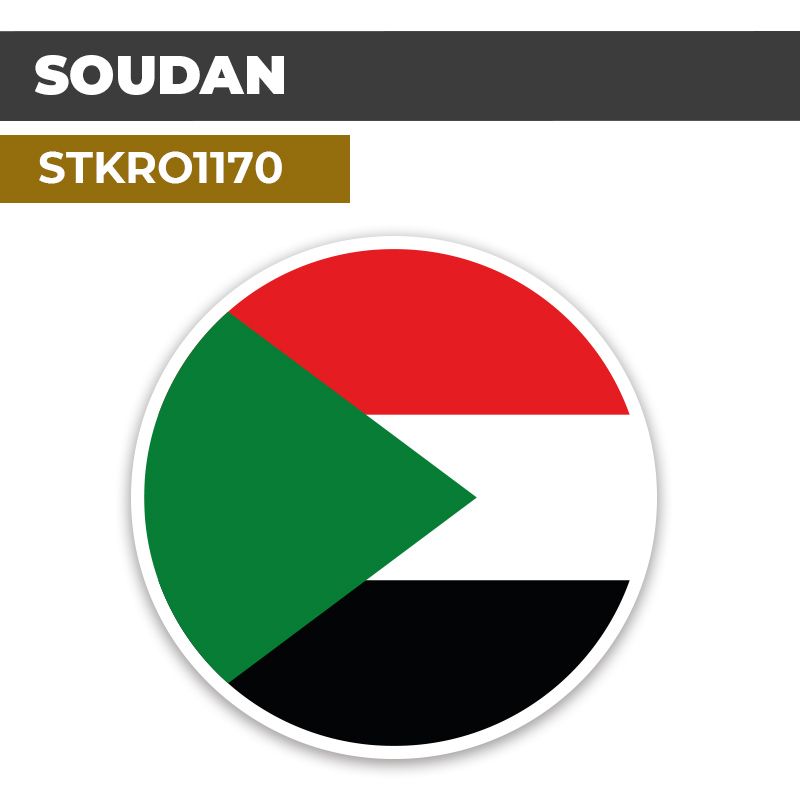 Sticker | SOUDAN | Pays d'Océanie