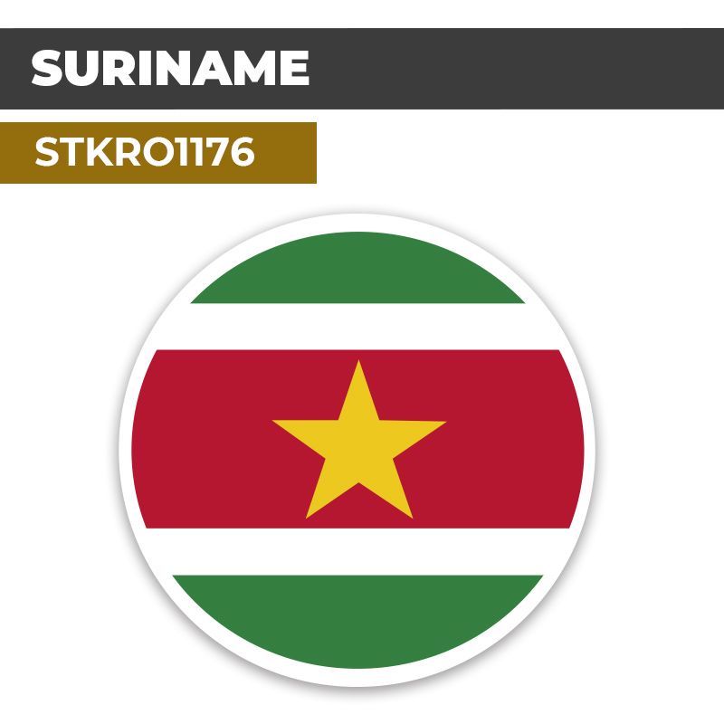 Sticker | SURINAME | Pays d'Océanie