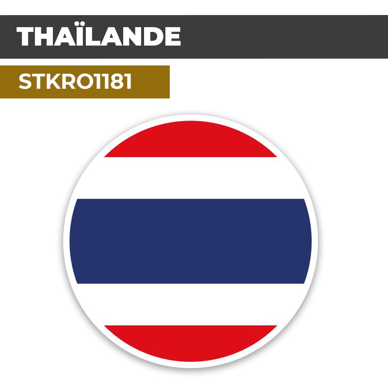 Sticker | THAÏLANDE | Pays d'Océanie