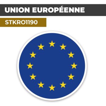 Sticker | UNION EUROPÉENNE | Pays d'Océanie