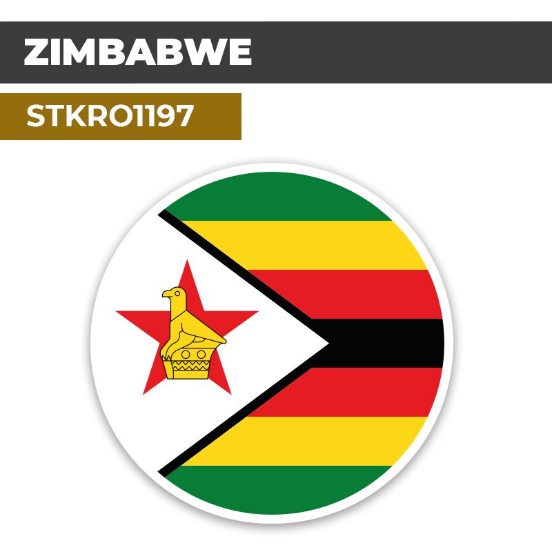 Sticker | ZIMBABWE | Pays d'Océanie