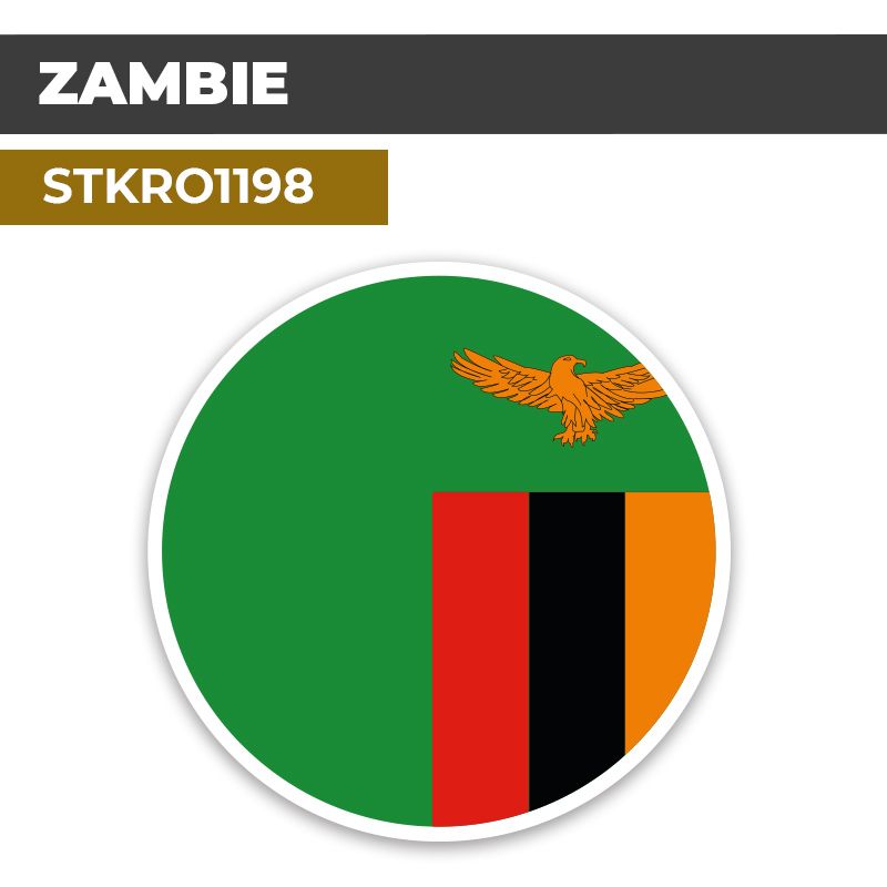 Sticker | ZAMBIE | Pays d'Océanie