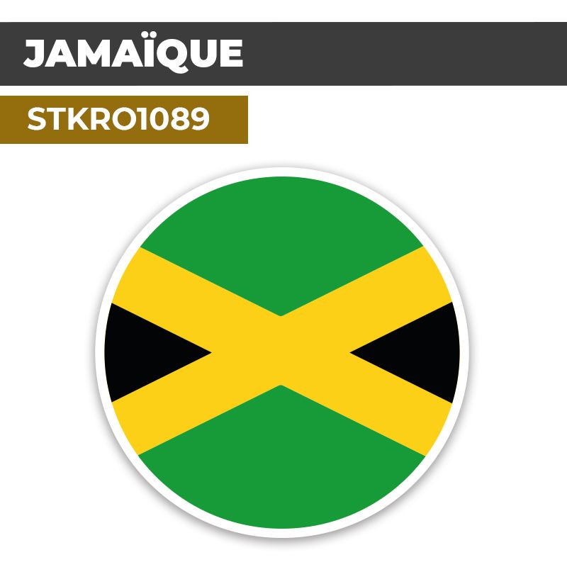 Sticker | JAMAÏQUE | Pays d'Amérique du Nord