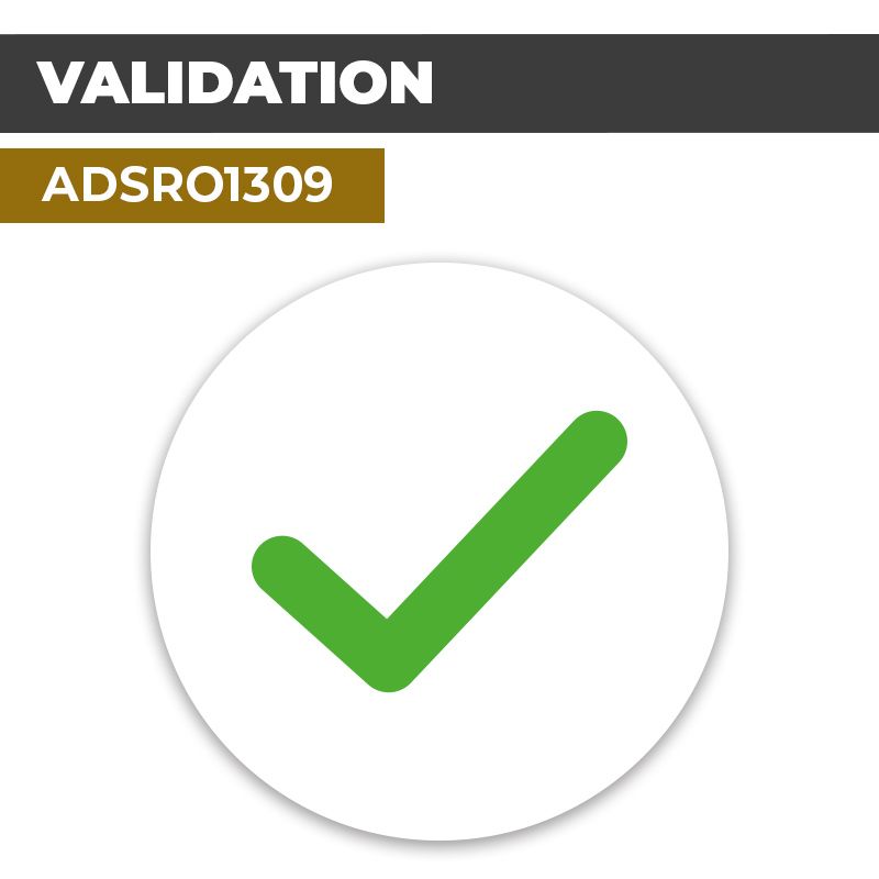 Autocollant | VALIDATION Vert | Format Rond