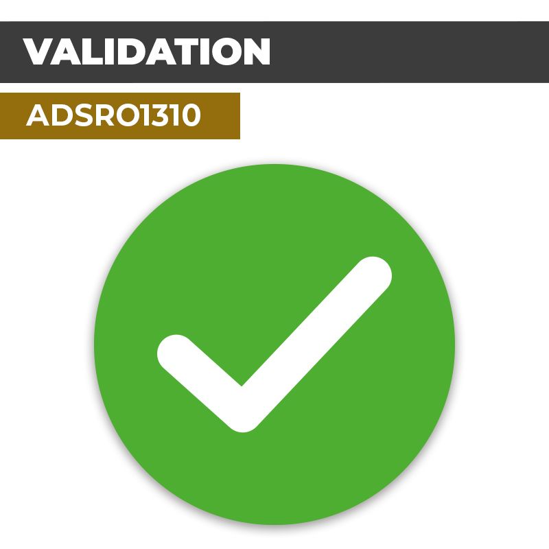 Autocollant | VALIDATION Fond Vert | Format Rond