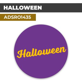 Autocollant | HALLOWEEN | Format Rond