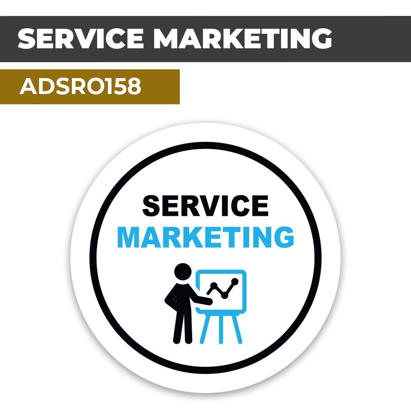 Autocollant | SERVICE MARKETING | Format Rond