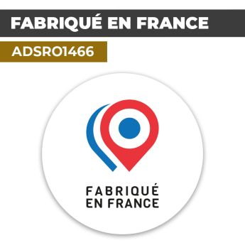 Autocollant | FABRIQUÉ EN FRANCE | Format Rond