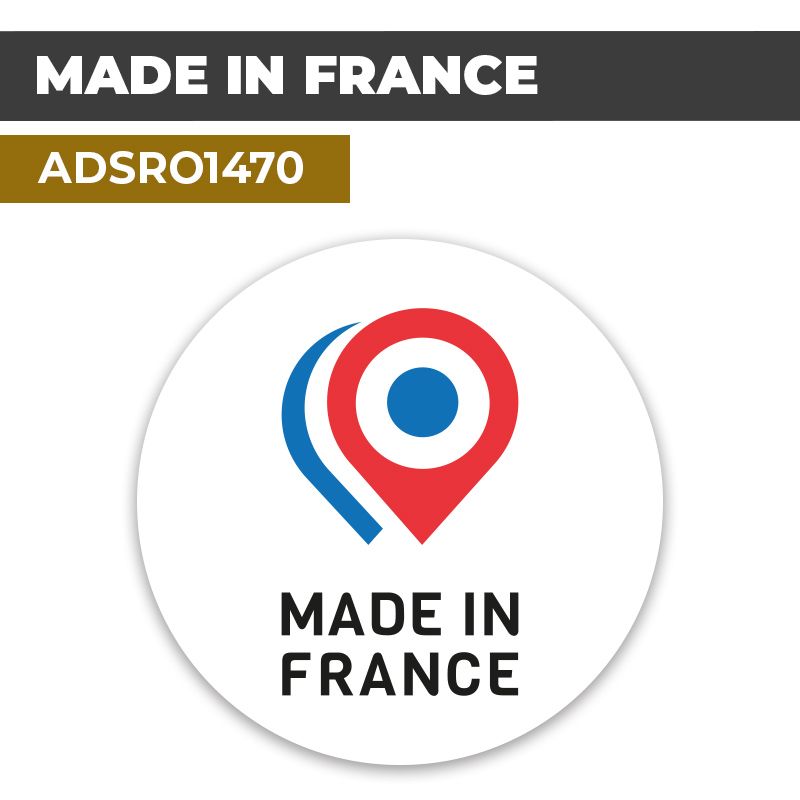 Autocollant | MADE IN FRANCE | Format Rond