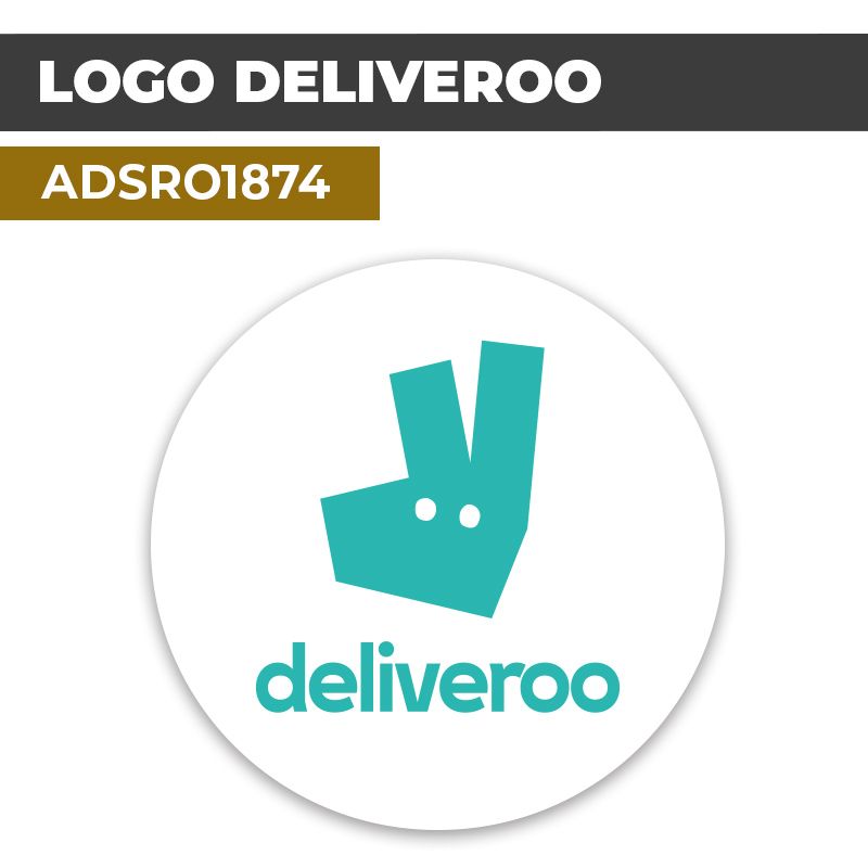 Autocollant LOGO DELIVEROO | Applications mobile