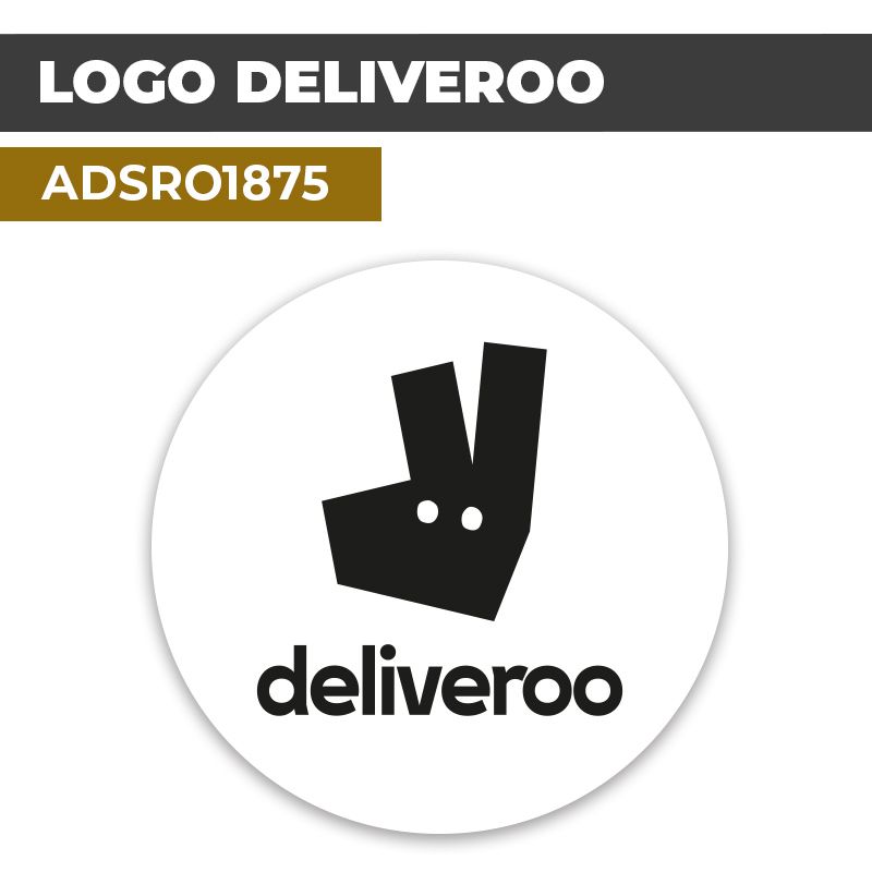 Autocollant LOGO DELIVEROO | Applications mobile