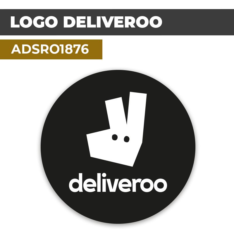 Autocollant LOGO DELIVEROO | Applications mobile