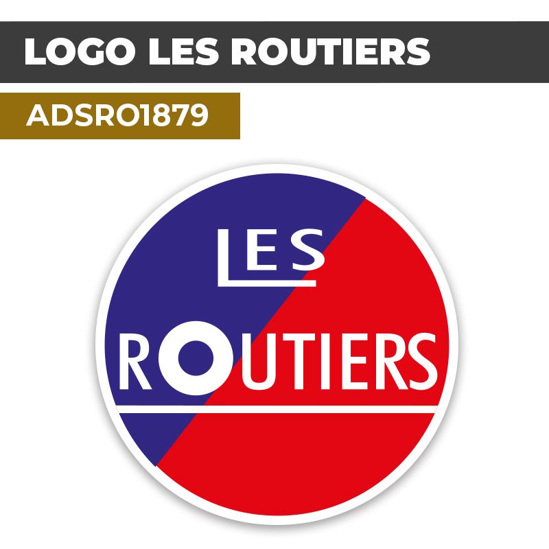 Autocollant LOGO LES ROUTIERS | Grandes enseignes