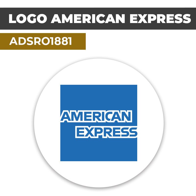 Autocollant LOGO AMERICAN EXPRESS | Moyens de paiement