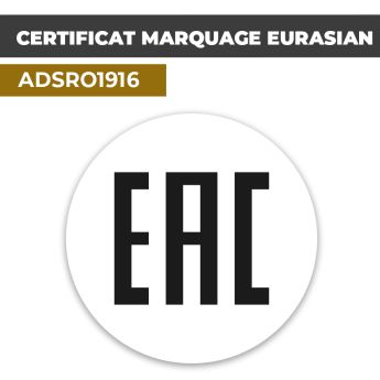 Autocollant CERTIFICAT MARQUAGE EURASIAN | Certifications et Labels