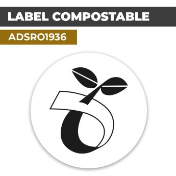 Autocollant LABEL COMPOSTABLE | Certifications et Labels