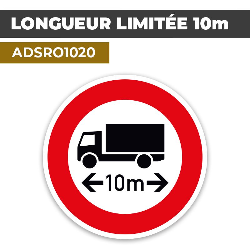 Autocollant | LONGUEUR 10m | Format Rond