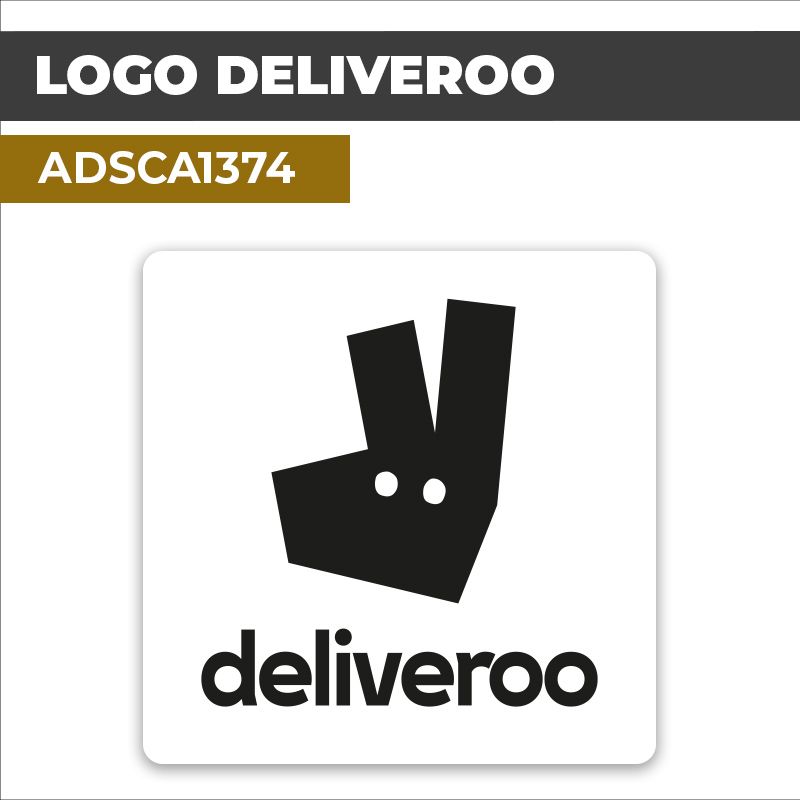 Autocollant LOGO DELIVEROO | Applications mobile