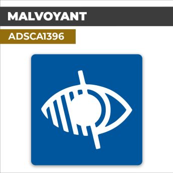 Autocollant MALVOYANT | Handicap et PMR