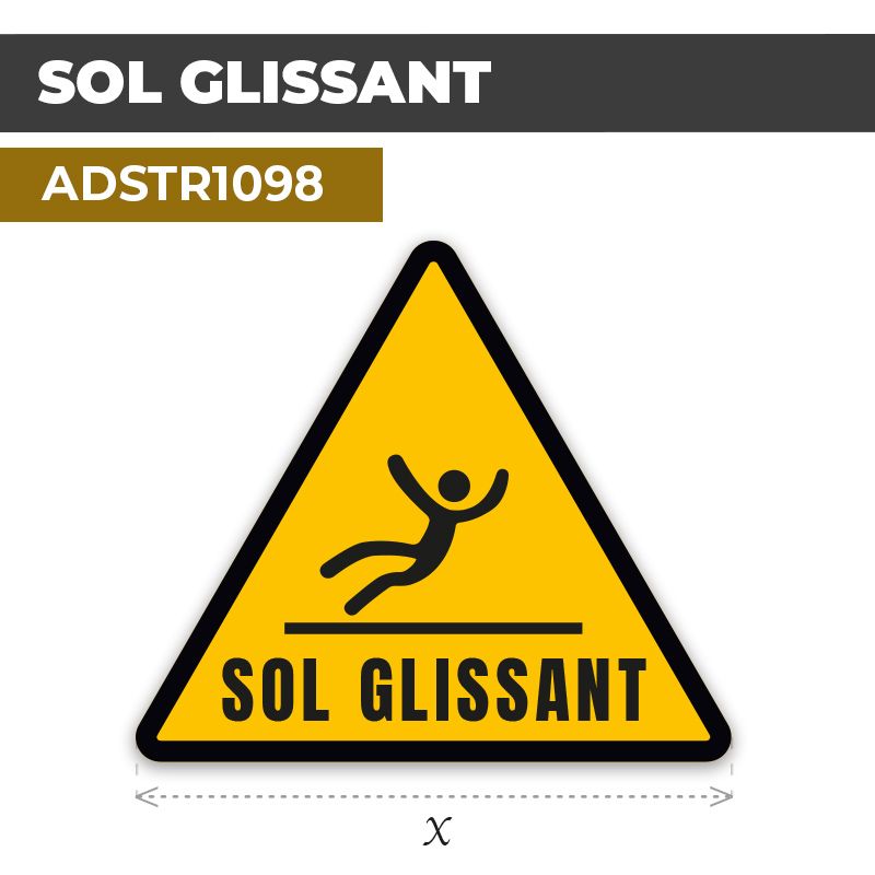 Autocollant | SOL GLISSANT | Industrie