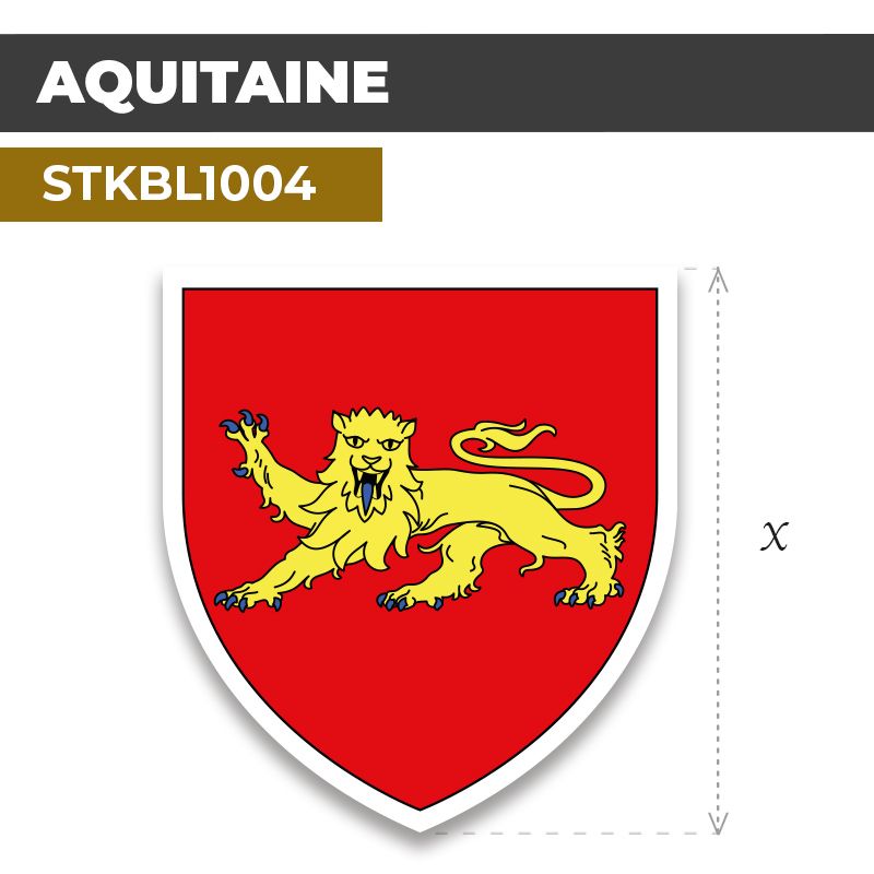 Sticker | RÉGION AQUITAINE | Blason
