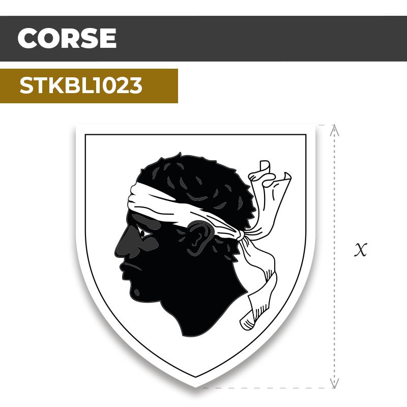 Sticker | RÉGION CORSE | Blason