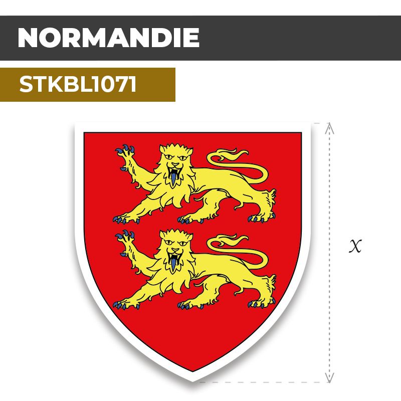 Sticker | DÉPARTEMENT DE LA NORMANDIE | Blason