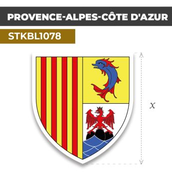 Sticker | RÉGION PROVENCE-ALPES-CÔTE D'AZUR | Blason
