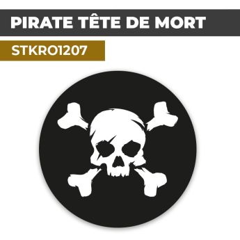 Sticker | PIRATE TÊTE DE MORT | Drapeau Pirate