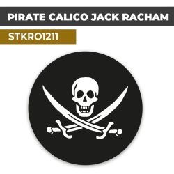 Sticker | PIRATE CALICO JACK RACHAM | Drapeau Pirate