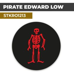 Sticker | PIRATE EDWARD LOW | Drapeau Pirate