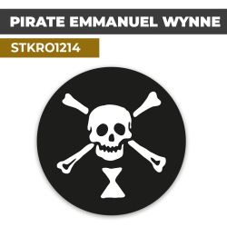 Sticker | PIRATE EMMANUEL WYNNE | Drapeau Pirate