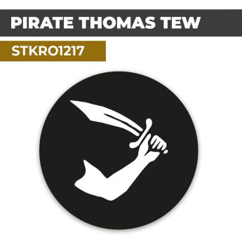 Sticker | PIRATE THOMAS TEW | Drapeau Pirate