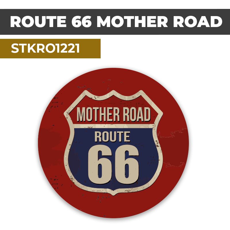 Sticker | ROUTE 66 MOTHER ROAD | Pop-Culture