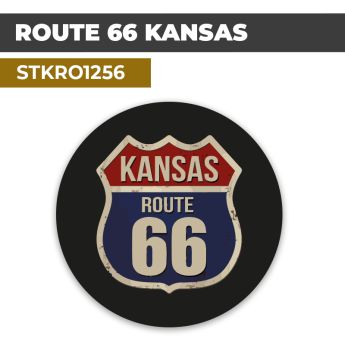 Sticker | ROUTE 66 KANSAS | Pop-Culture