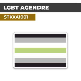 Sticker LGBT AGENDRE | Drapeaux Militants