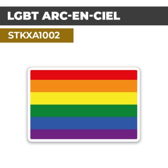 Sticker LGBT ARC-EN-CIEL | Drapeaux Militants