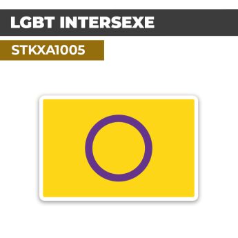 Sticker LGBT INTERSEXE | Drapeaux Militants