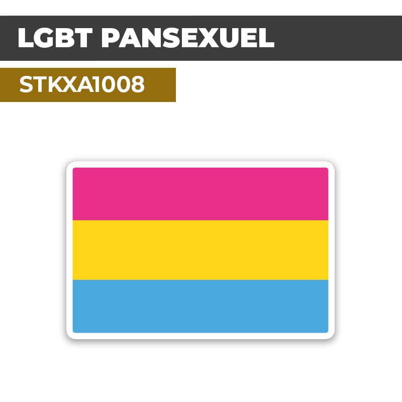 Sticker LGBT PANSEXUEL | Drapeaux Militants