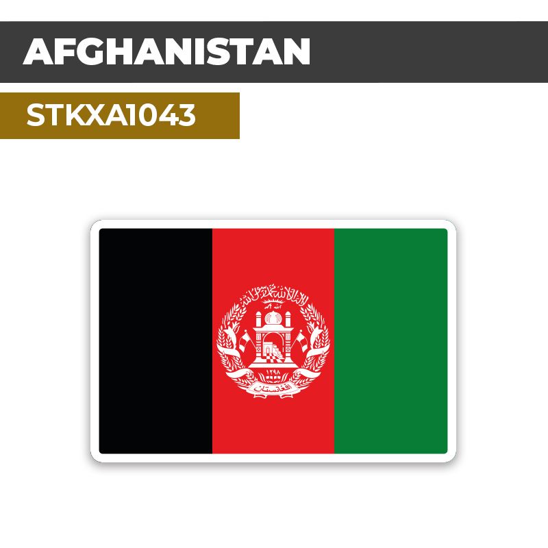 Sticker AFGHANISTAN | Drapeaux Pays