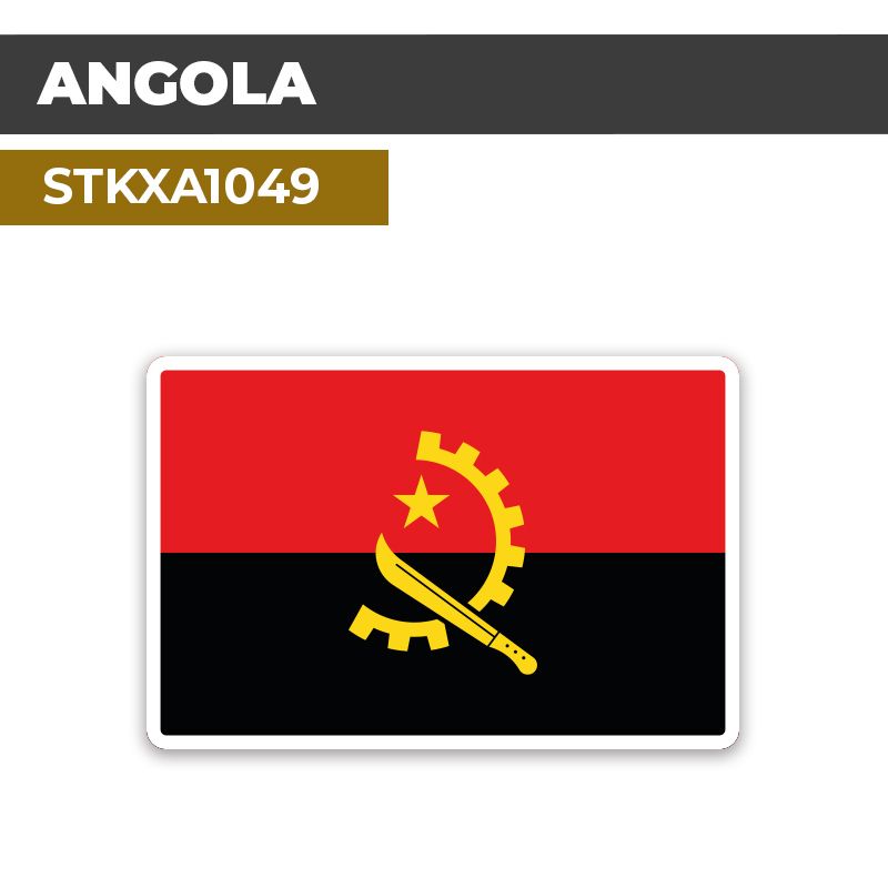 Sticker ANGOLA | Drapeaux Pays