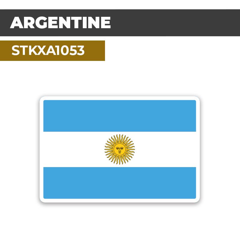 Sticker ARGENTINE | Drapeaux Pays