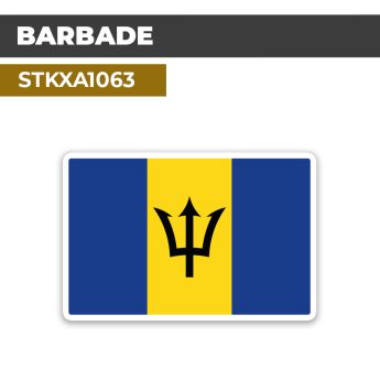 Sticker BARBADE | Drapeaux Pays